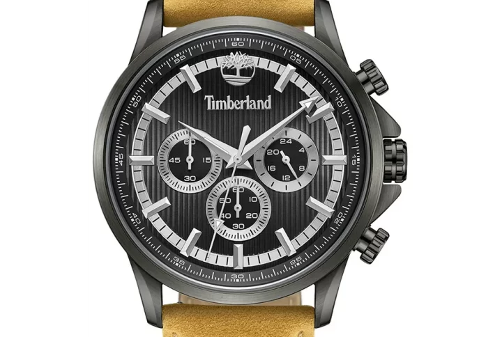 TIMBERLAND Bernardston Brown Leather Chronograph