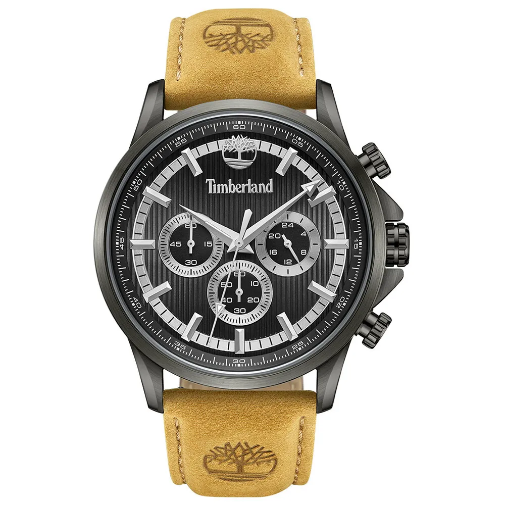TIMBERLAND Bernardston Brown Leather Chronograph
